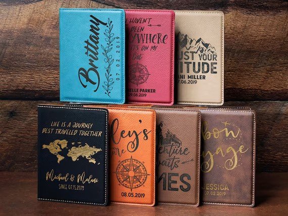 Personalized Passport Covers